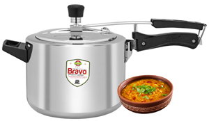 Compact Wide body Pressure Cooker