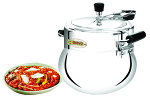 Olive-handi-pressure-cooker